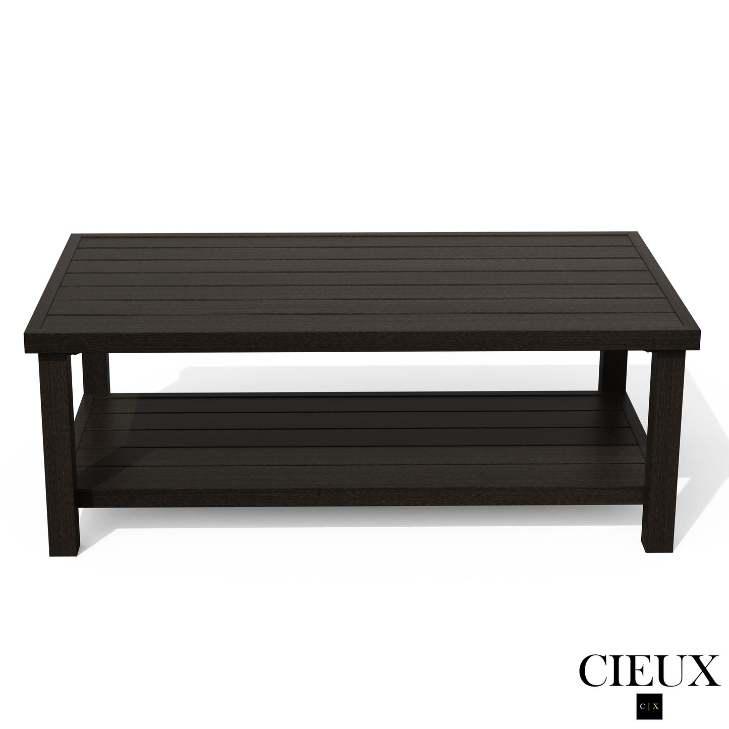 Cieux Sofa Set Loire Outdoor Patio Aluminum Metal Sofa Conversation Set with Swivel Club Chairs and Sunbrella Cast Silver Cushions