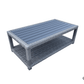 CIEUX Conversation Set Cannes Outdoor Patio Wicker Sofa Conversation Set in Grey with Sunbrella Cushions - Available in 2 Colours