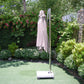Marseille Outdoor Cantilever Umbrella with Marble Base on Castors
