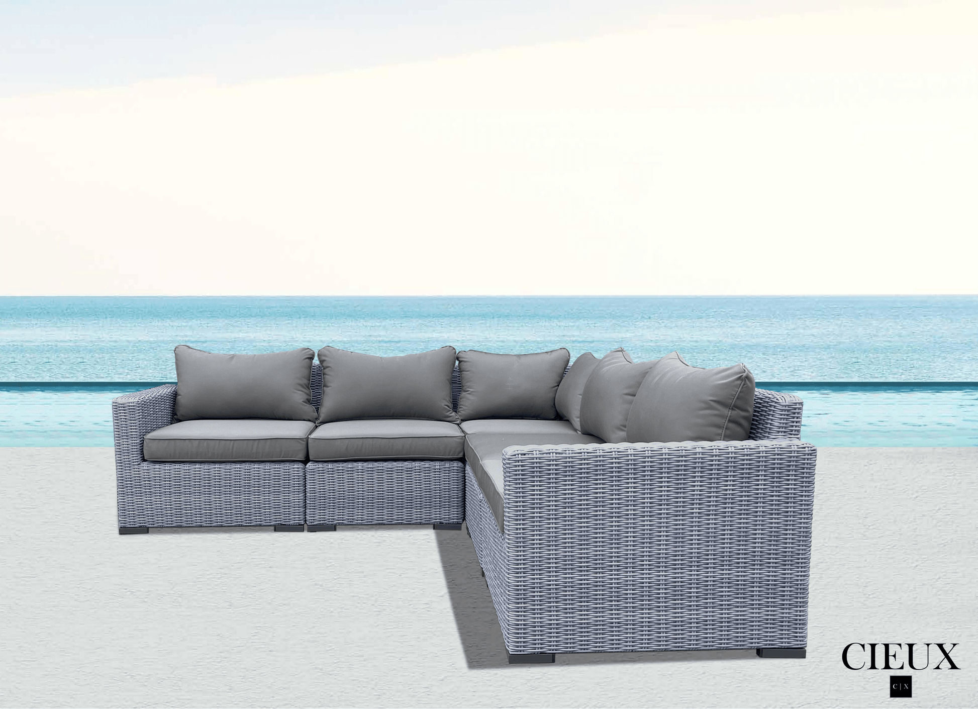Outdoor sectional corner cushions online